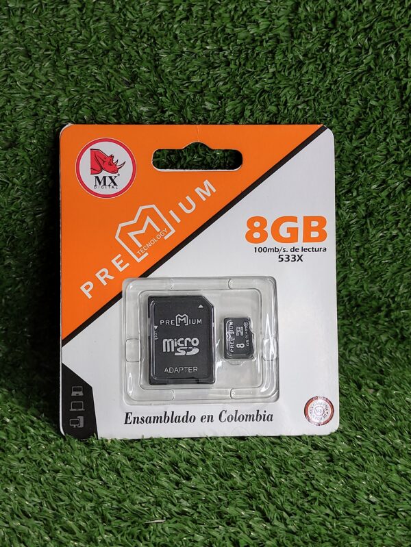 Memoria 8gb SD | Premium | Mx Digital