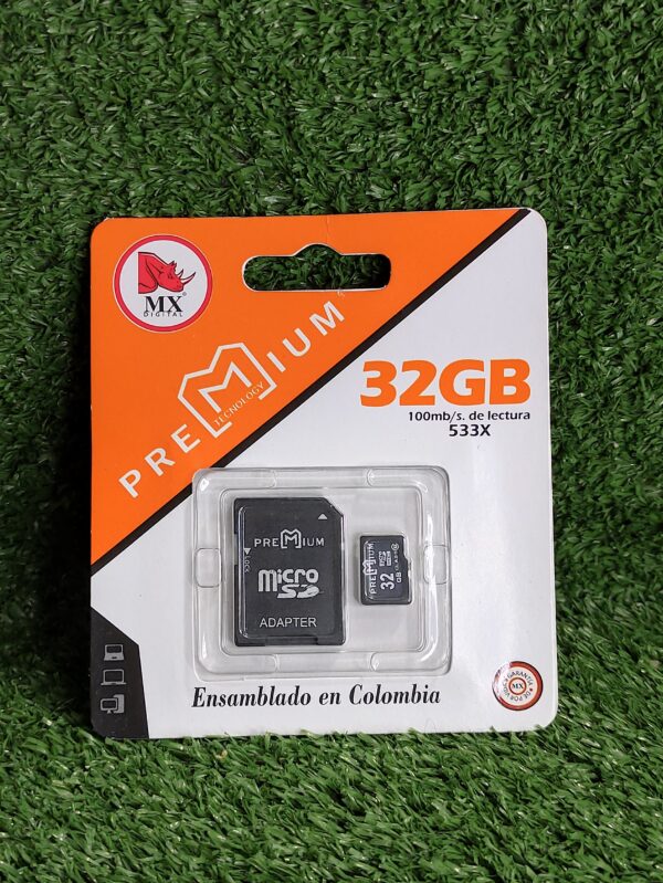 Memoria 32gb SD | Premium | Mx Digital