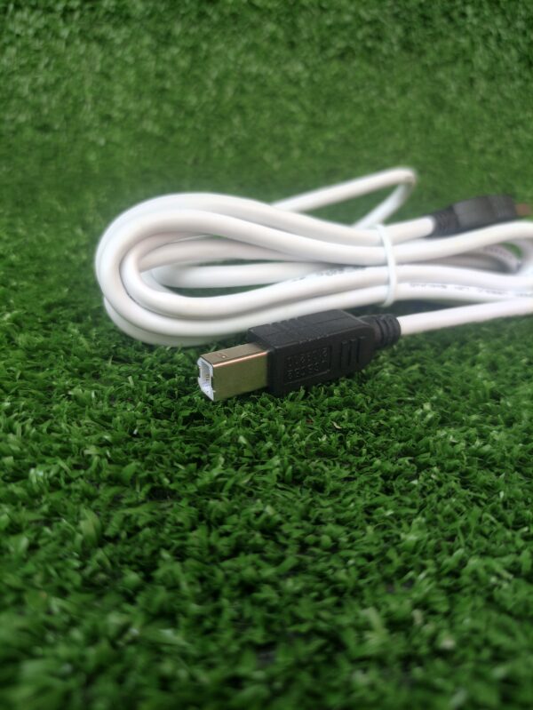 Cable USB Para Impresora | USB 2.0 | 1.5 Metros | Blanco - Imagen 3