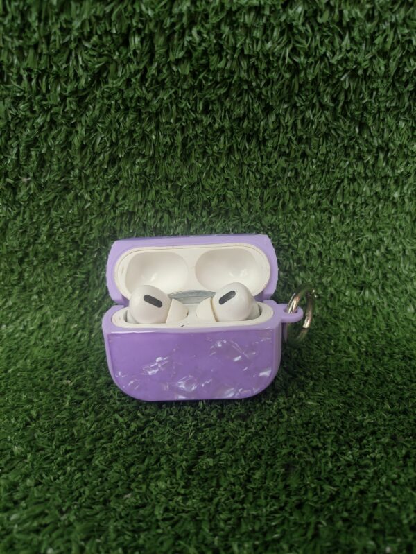 Case de Lujo Airpods Pro 2da Generacion | Case Rigido | Lila | Anti Humedad | Full Proteccion | Forro Protector | Iphone | Apple - Imagen 2