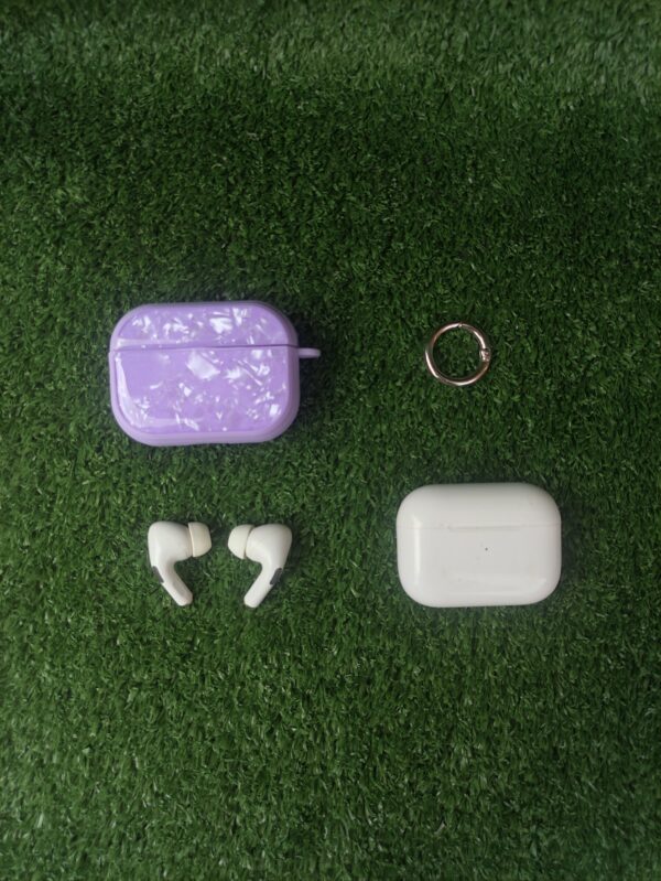 Case de Lujo Airpods Pro 2da Generacion | Case Rigido | Lila | Anti Humedad | Full Proteccion | Forro Protector | Iphone | Apple - Imagen 3