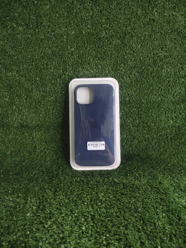 Iphone 15 | Forro Protector| Silicone Case | Azul Oxford | Iphone | Carcasa | Funda | Anti Humedad