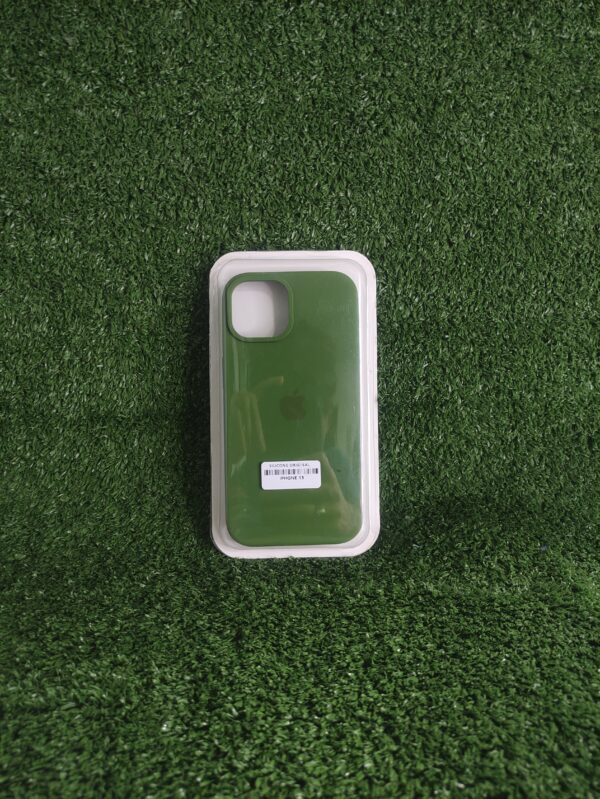 Iphone 15 | Forro Protector| Silicone Case |Verde Musgo| Iphone | Carcasa | Funda | Anti Humedad