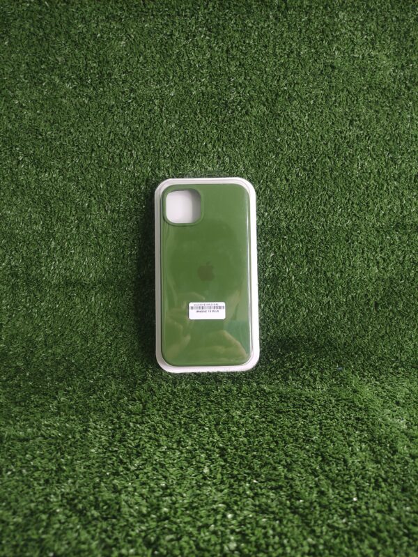 Iphone 15 PLUS | Forro Protector| Silicone Case |Verde Musgo | Iphone | Carcasa | Funda | Anti Humedad