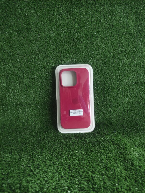 Iphone 15 PRO | Forro Protector| Silicone Case |Rojo Rubi | Iphone | Carcasa | Funda | Anti Humedad