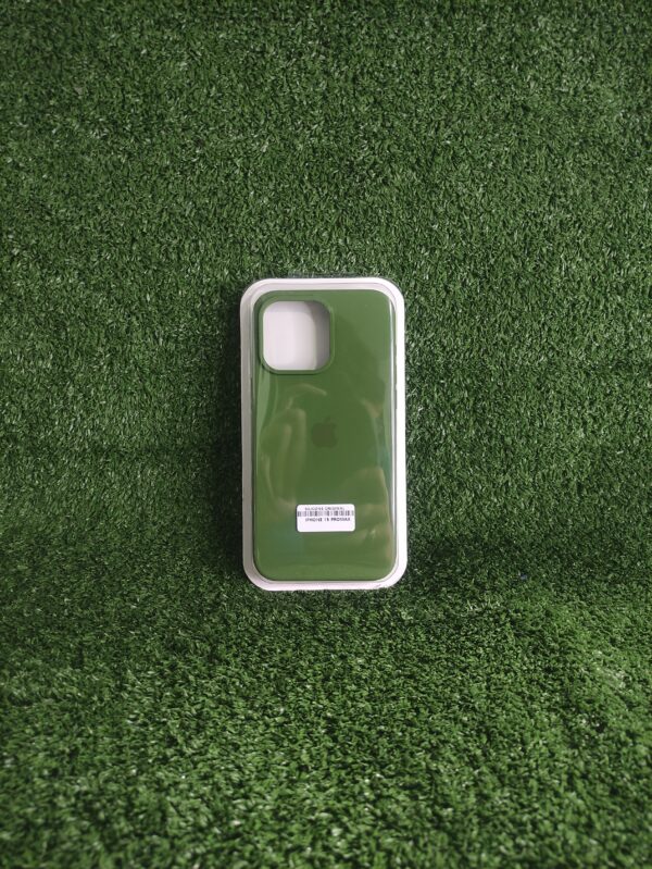 Iphone 15 PRO MAX | Forro Protector| Silicone Case |Verde Musgo| Iphone | Carcasa | Funda | Anti Humedad