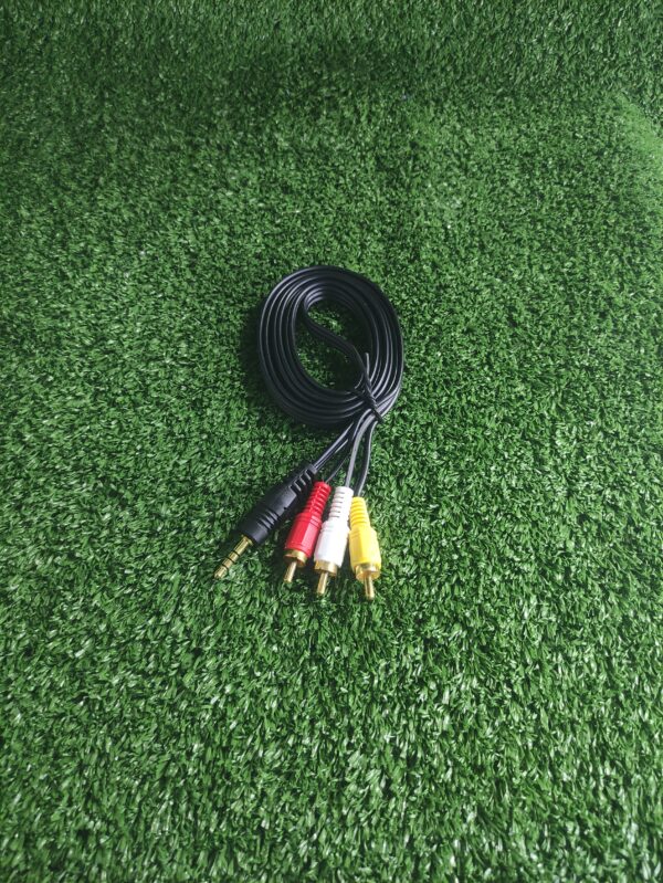 Audio Video High Grade Cable 3x1 | Harvic | High Quality - Imagen 3