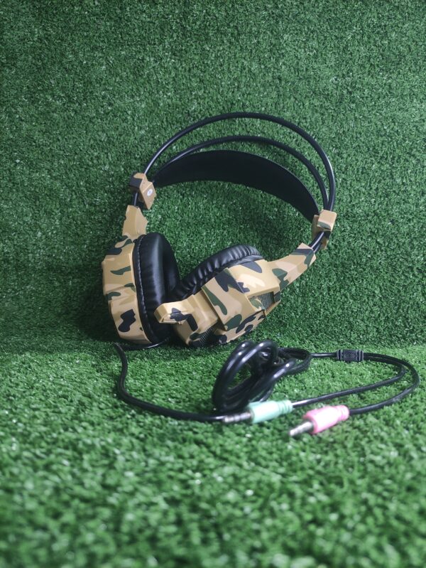 Diadema Gaming G2 | Fighter Gaming Headphone | Camuflada| Super Bass |stereo Headphone| Misde | Audifono | Microfono | Calidad - Imagen 3