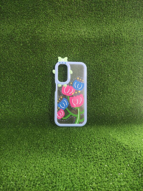 Samsung Galaxy A24 | Case Rigido | Flores | Good Luck | Bordes Reforzados | Xiaomi | Carcasa | Funda