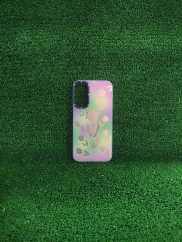 Samsung Galaxy A24 | Case Rigido | Flores tornasol | Good Luck | Bordes Reforzados | Samsung | Carcasa | Funda