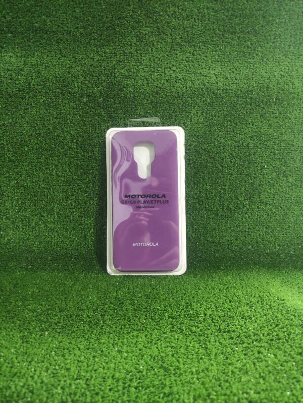 Motorola G9| Forro Protector| Silicone Case |Violeta| Motorola | Carcasa | Funda | Anti Humedad