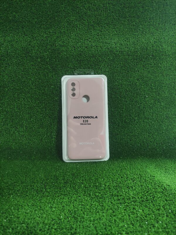 Motorola E20| Forro Protector| Silicone Case |Palo de Rosa| Motorola | Carcasa | Funda | Anti Humedad