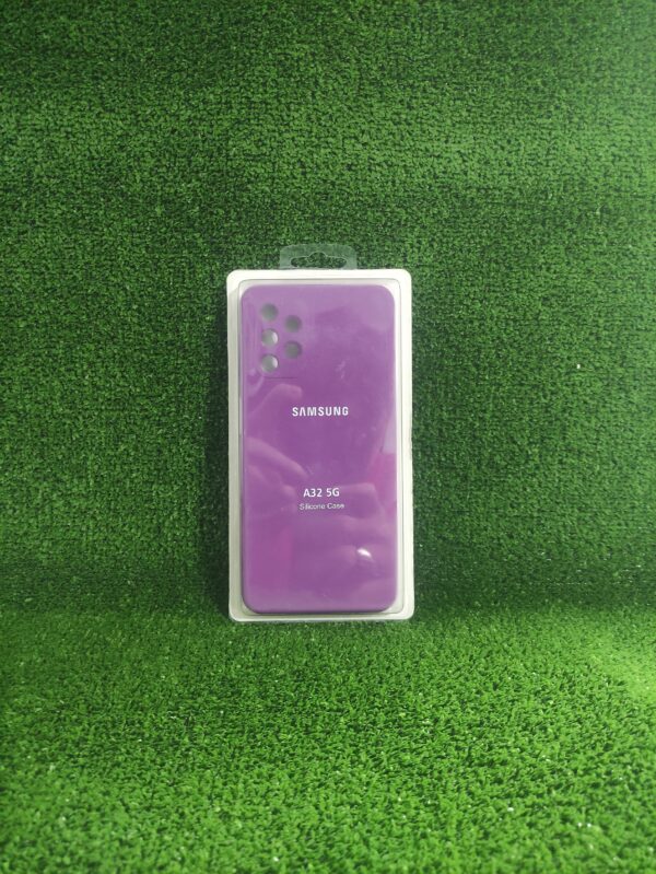 Samsung Galaxy A32 4G| Forro Protector| Silicone Case |Violeta| Samsung | Carcasa | Funda | Anti Humedad