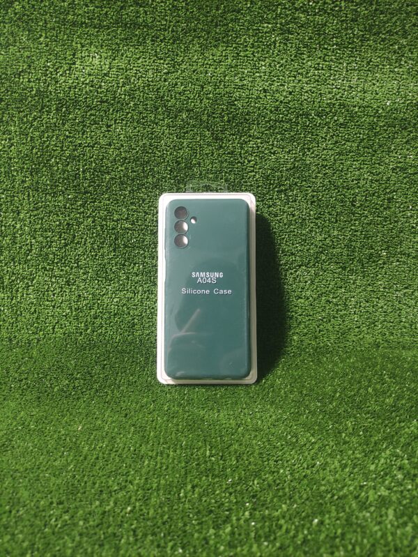 Samsung Galaxy A04S | Forro Protector| Silicone Case |Verde Esmeralda| Samsung | Carcasa | Funda | Anti Humedad