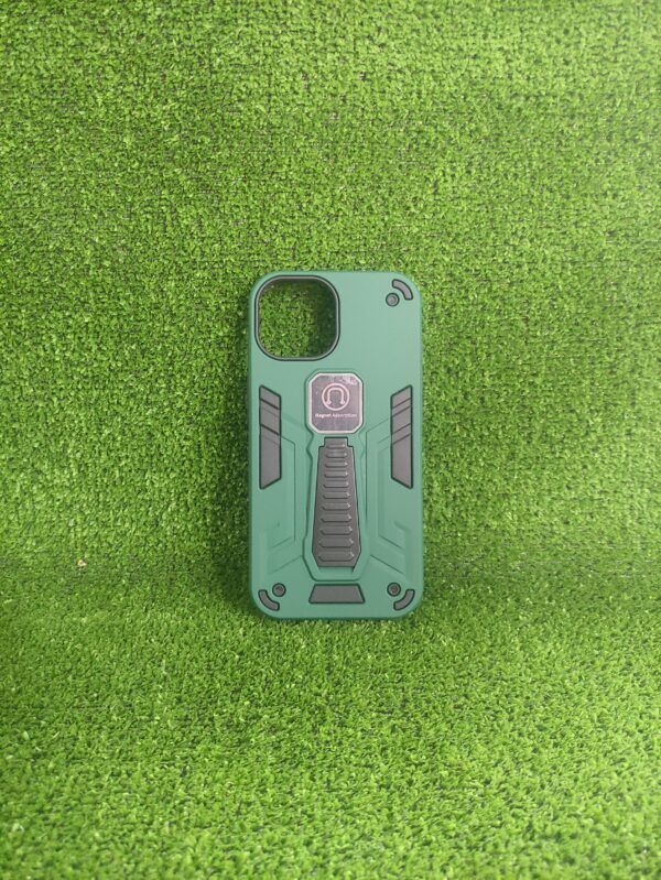 Iphone 15  | Forro Protector | Case Rigido | Proteccion 360° |Verde |Soporte incluido |  Bordes Reforzados | Iphone | Carcasa