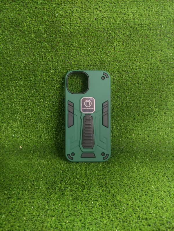 Iphone 15  | Forro Protector | Case Rigido | Proteccion 360° |Verde |Soporte incluido |  Bordes Reforzados | Iphone | Carcasa - Imagen 2