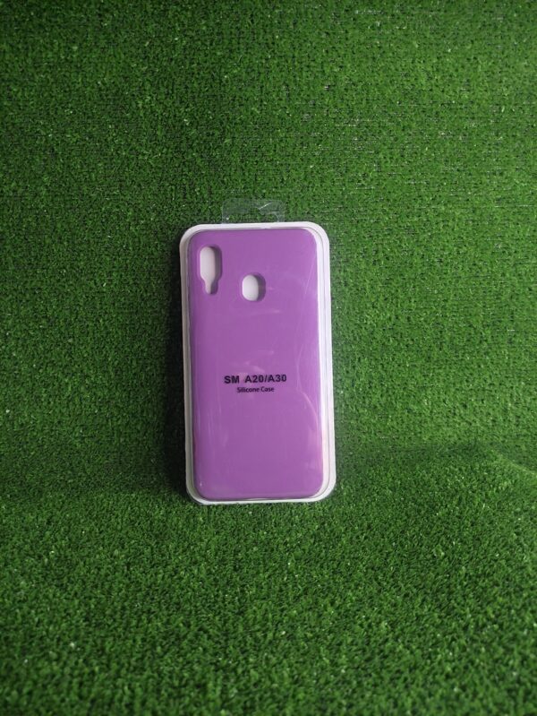 Samsung Galaxy A20  | Forro Protector| Silicone Case |Violeta|Samsung  | Carcasa | Funda | Anti Humedad