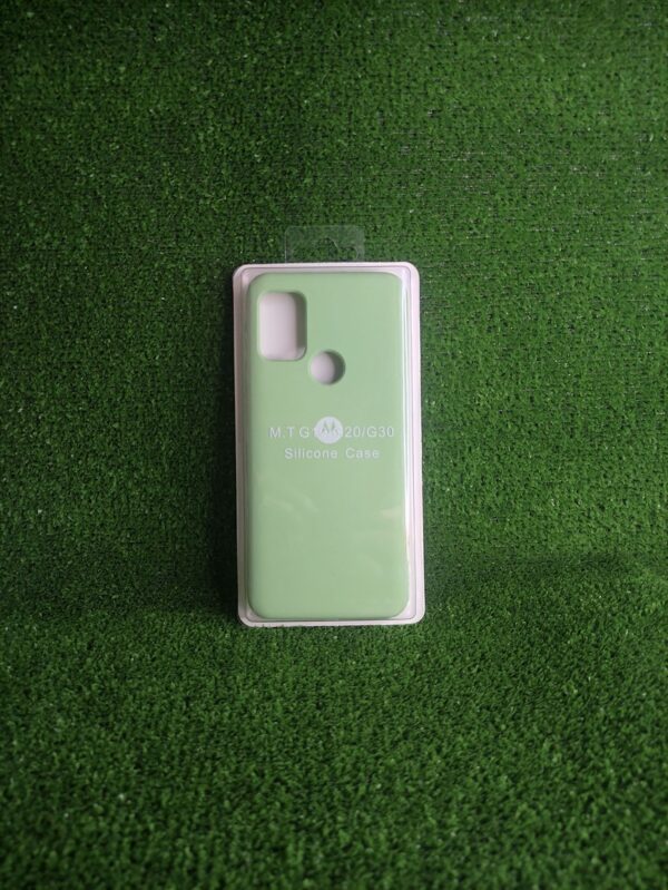 Motorola G10| Forro Protector| Silicone Case |Verde Manzana|Motorola  | Carcasa | Funda | Anti Humedad