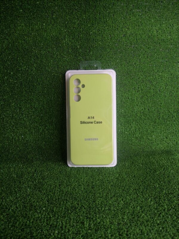 Samsung Galaxy A14 | Forro Protector| Silicone Case |Verde Lima|Samsung  | Carcasa | Funda | Anti Humedad