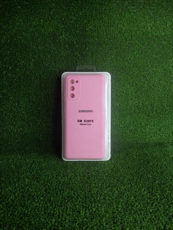 Samsung Galaxy S20 Fe | Forro Protector| Silicone Case |Rosado|Samsung  | Carcasa | Funda | Anti Humedad