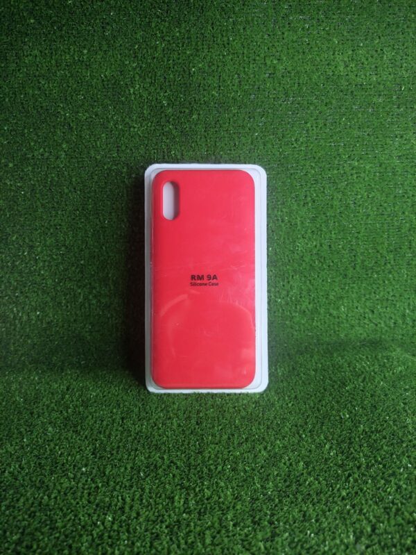 Xiaomi Redmi 9A| Forro Protector| Silicone Case |Rojo |Xiaomi  | Carcasa | Funda | Anti Humedad