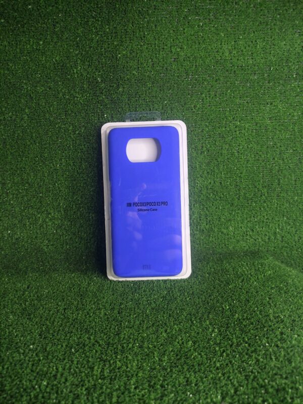 Xiaomi Poco X3 Pro| Forro Protector| Silicone Case |Azul |Xiaomi  | Carcasa | Funda | Anti Humedad