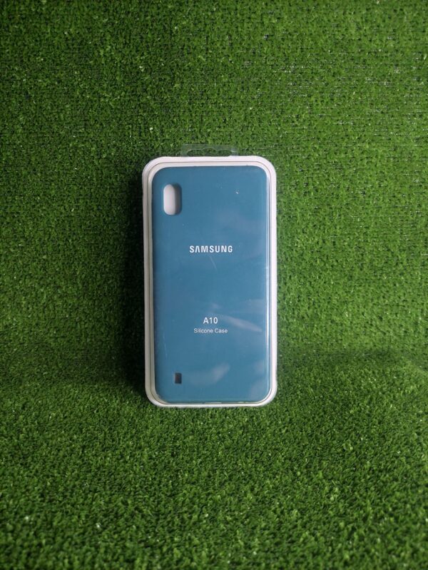 Samsung Galaxy A10 | Forro Protector| Silicone Case |Azul Bondi|Samsung  | Carcasa | Funda | Anti Humedad