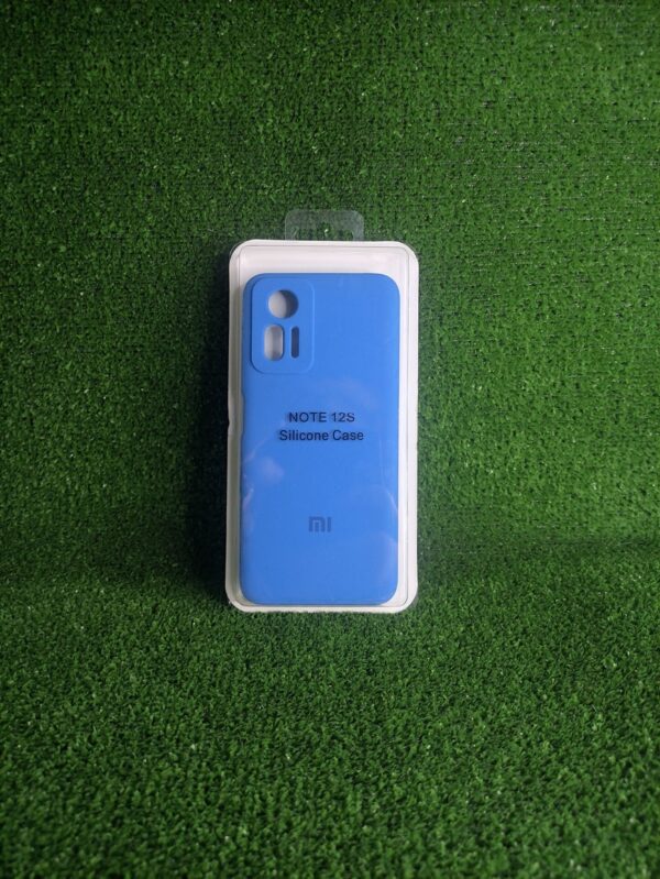 Xiaomi Redmi Note 12S| Forro Protector| Silicone Case |Azul Francia|Xiaomi  | Carcasa | Funda | Anti Humedad