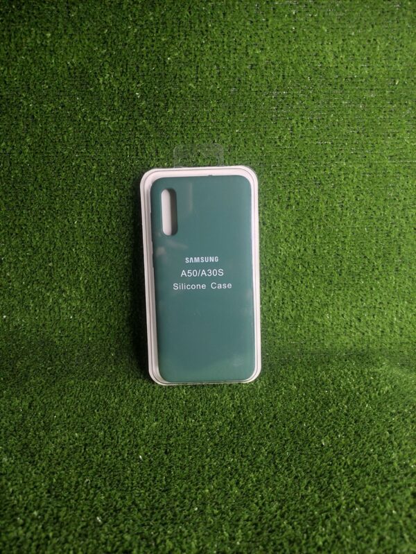 Samsung Galaxy A50| Forro Protector| Silicone Case |Verde Esmeralda|Samsung  | Carcasa | Funda | Anti Humedad