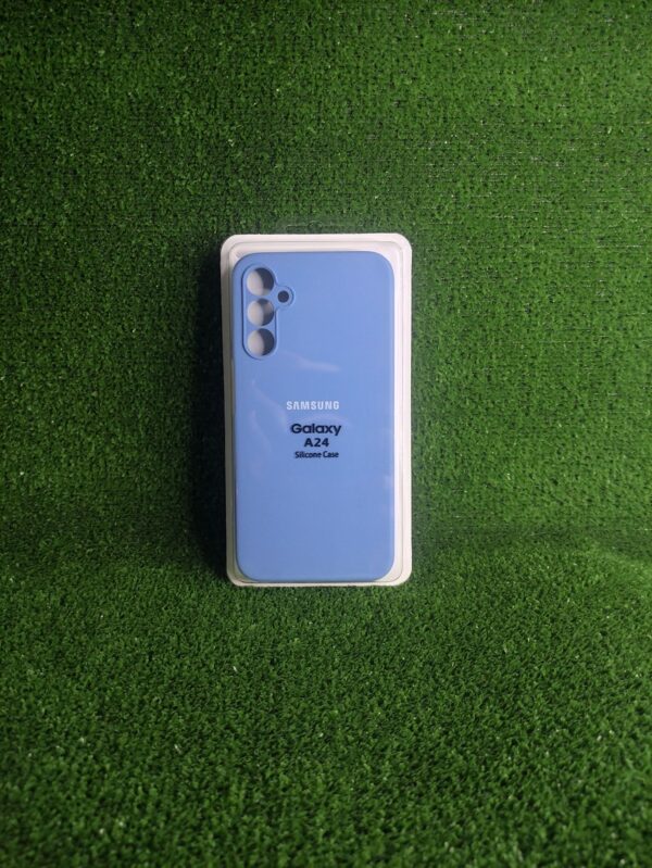 Samsung Galaxy A24| Forro Protector| Silicone Case |Azul Francia|Samsung  | Carcasa | Funda | Anti Humedad