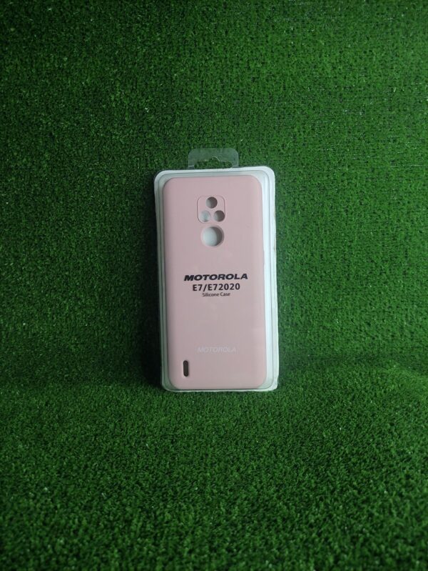 Motorola E7 2020| Forro Protector| Silicone Case |Palo de Rosa|Motorola  | Carcasa | Funda | Anti Humedad