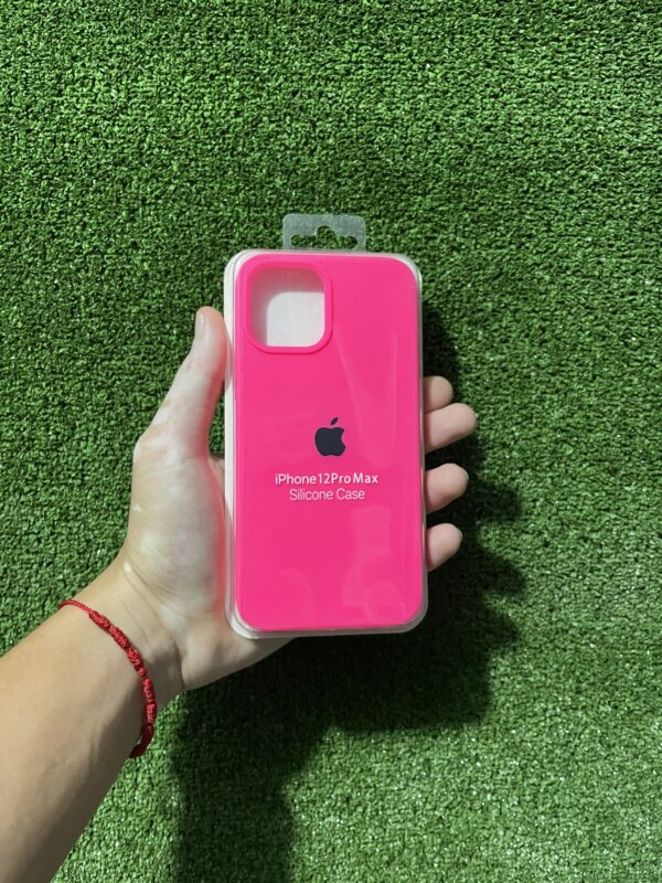 iPhone 12 PRO MAX | Case Rigido | Silicone Case | Carcasa Protectora | Full Proteccion | Antihumedad | Color*