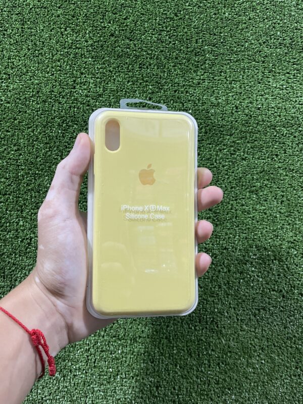 iPhone XS MAX | Case Rigido | Silicone Case | Carcasa Protectora | Full Proteccion | Antihumedad | Color*