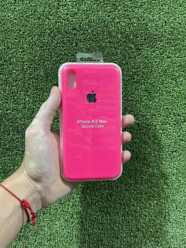 iPhone XS MAX | Case Rigido | Silicone Case | Carcasa Protectora | Full Proteccion | Antihumedad | Color*