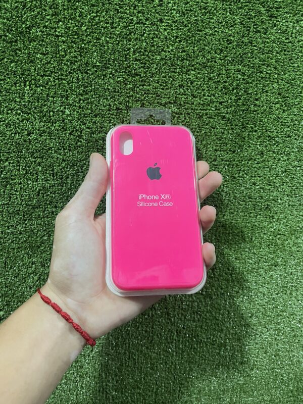 iPhone XR | Case Rigido | Silicone Case | Carcasa Protectora | Full Proteccion | Antihumedad | Color*