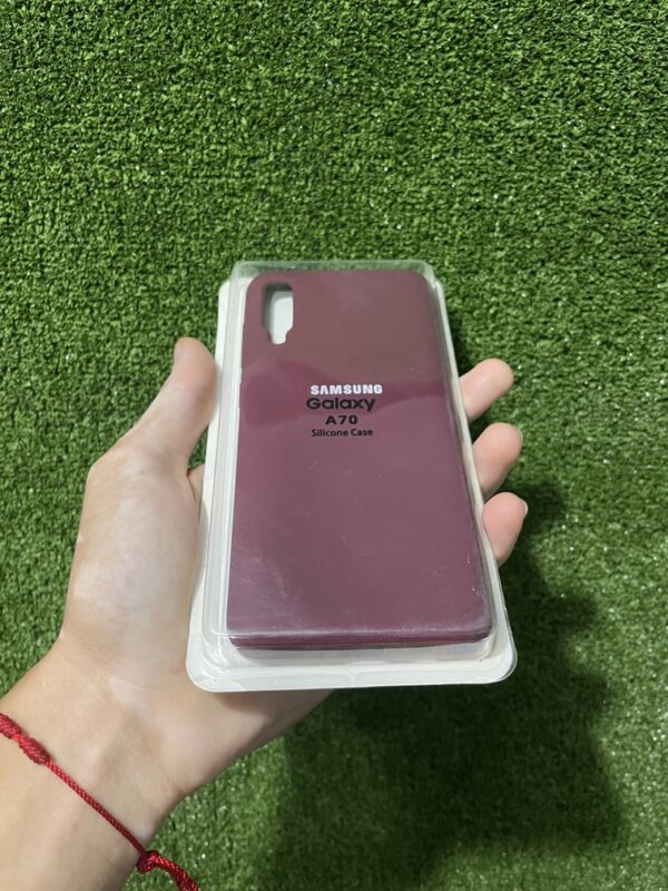 Samsung A70 | Case Rigido | Silicone Case | Carcasa Protectora | Full Proteccion | Antihumedad | Color*