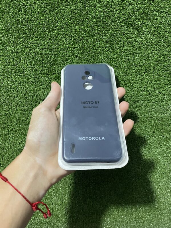 Motorola Moto E7 2020 | Case Rigido | Silicone Case | Carcasa Protectora | Full Proteccion | Antihumedad | Color*