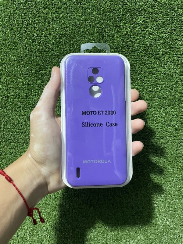 Motorola Moto E7 2020 | Case Rigido | Silicone Case | Carcasa Protectora | Full Proteccion | Antihumedad | Color*