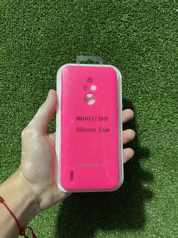 Motorola Moto E7 2020 | Case Rigido | Silicone Case | Carcasa Protectora | Full Proteccion | Antihumedad | Color*