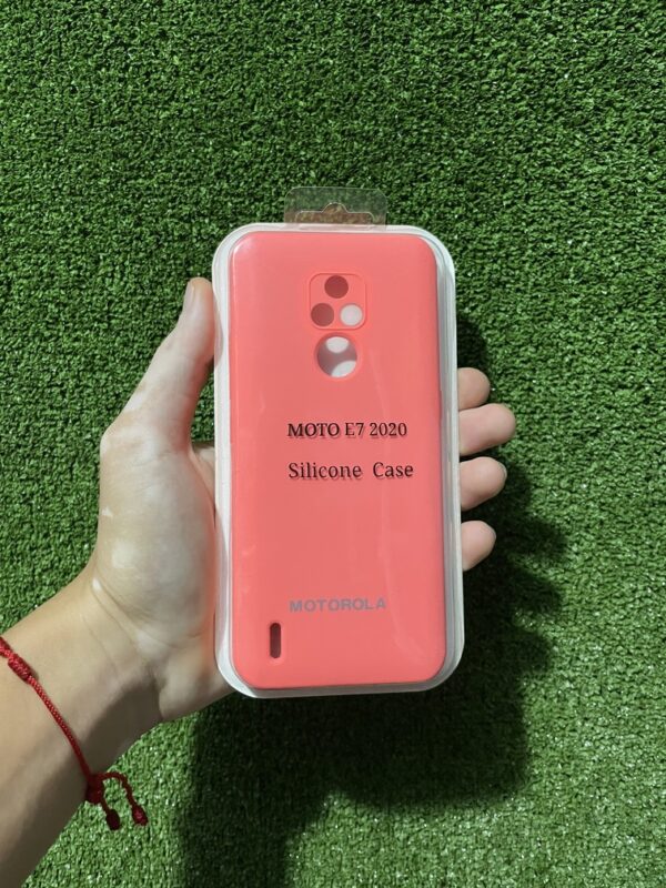 Motorola Moto E7 | Case Rigido | Silicone Case | Carcasa Protectora | Full Proteccion | Antihumedad | Color*