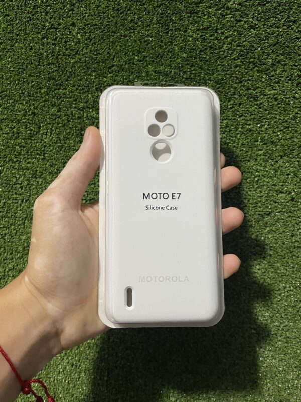 Motorola Moto E7 2020 | Case Rigido | Silicone Case | Carcasa Protectora | Full Proteccion | Antihumedad | Color*