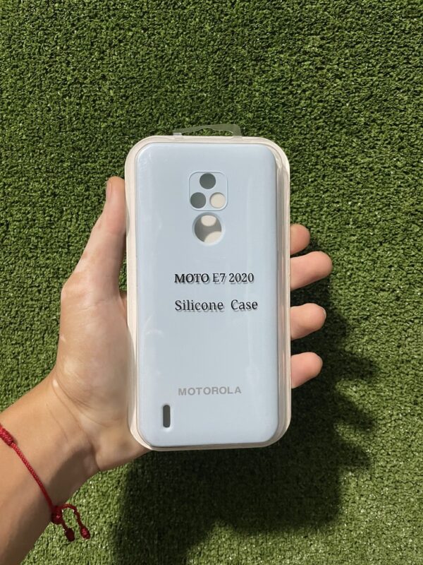 Motorola Moto E7 2020 | Case Rigido | Silicone Case | Carcasa Protectora | Full Proteccion | Antihumedad | Color*