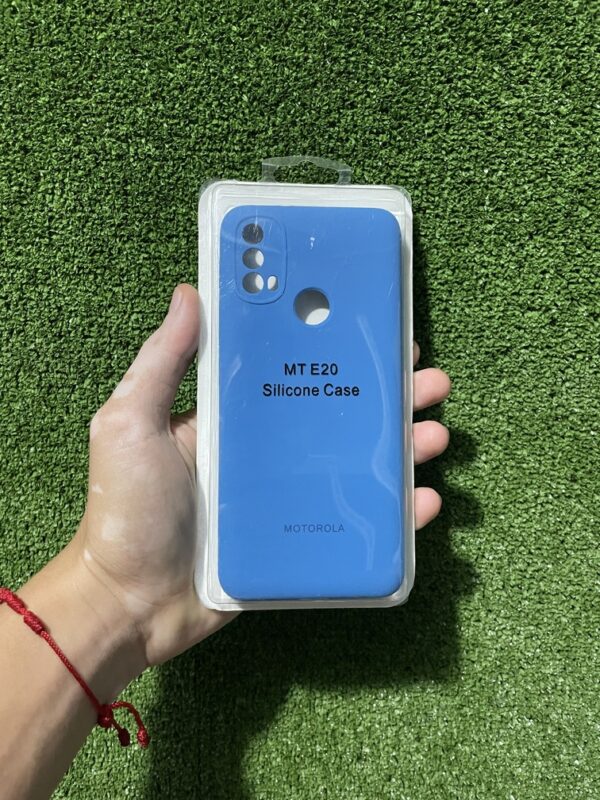 Motorola E20 | Case Rigido | Silicone Case | Carcasa Protectora | Full Proteccion | Antihumedad | Color*