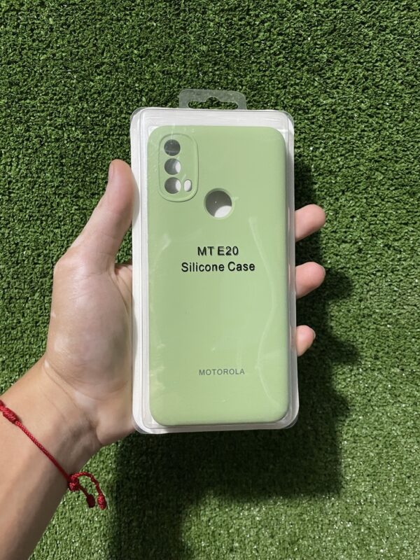 Motorola E20 | Case Rigido | Silicone Case | Carcasa Protectora | Full Proteccion | Antihumedad | Color*