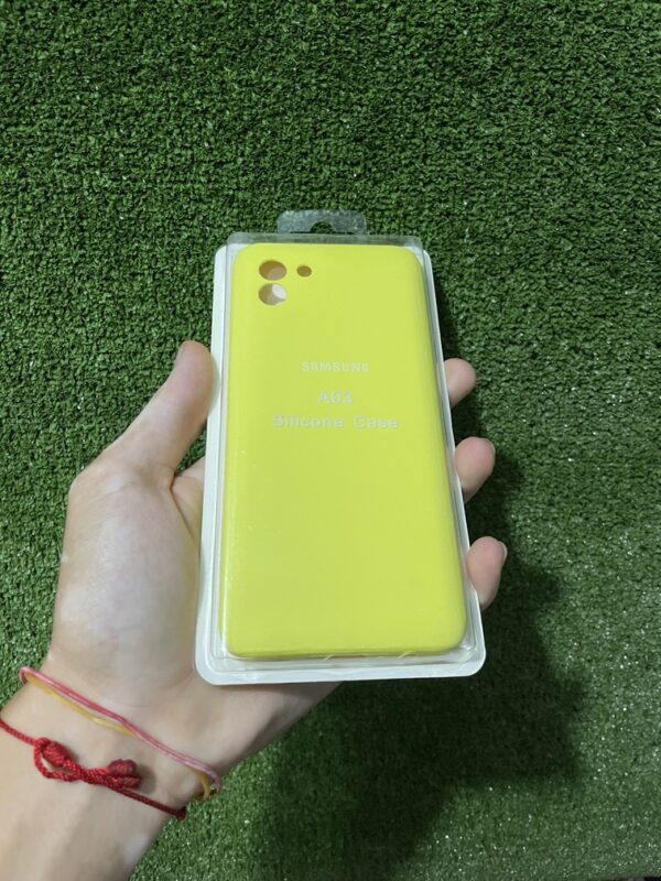 Samsung A03 | Case Rigido | Silicone Case | Carcasa Protectora | Full Proteccion | Antihumedad | Color*