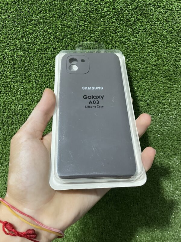 Samsung A03 | Case Rigido | Silicone Case | Carcasa Protectora | Full Proteccion | Antihumedad | Color*