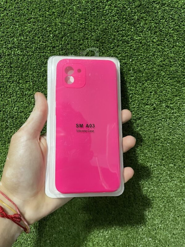 Samsung A03 | Case Rigido | Silicone Case | Carcasa Protectora | Full Proteccion | Antihumedad | Color*