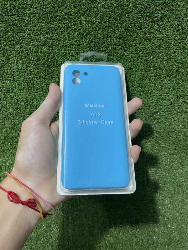 Samsung A03 | Case Rigido | Silicone Case | Carcasa Protectora | Full Proteccion | Antihumedad | Color*