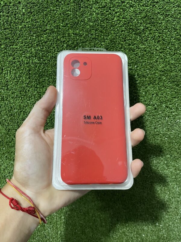 Samsung A03 | Case Rigido | Silicone Case | Carcasa Protectora | Full Proteccion | Antihumedad | Color*