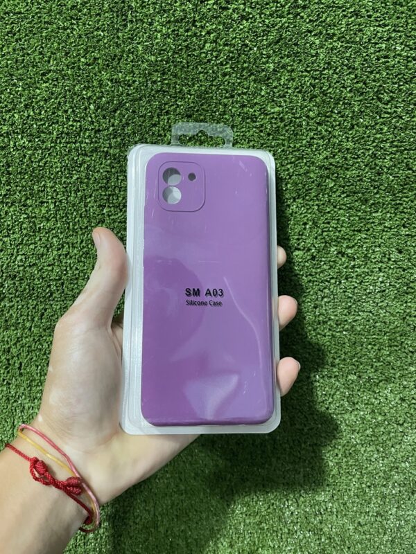 Samsung A03 | Case Rigido | Silicone Case | Carcasa Protectora | Full Proteccion | Antihumedad | Color*